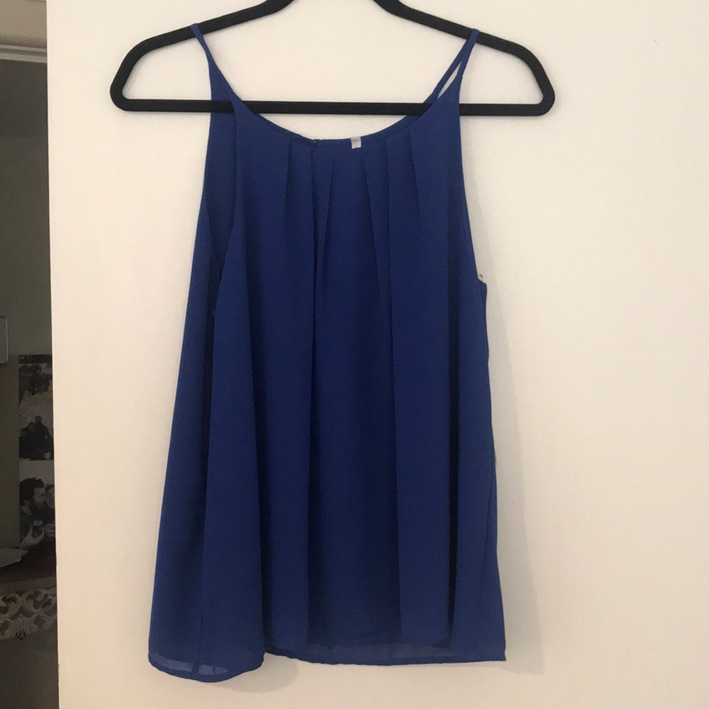 Xi pleated top blouse